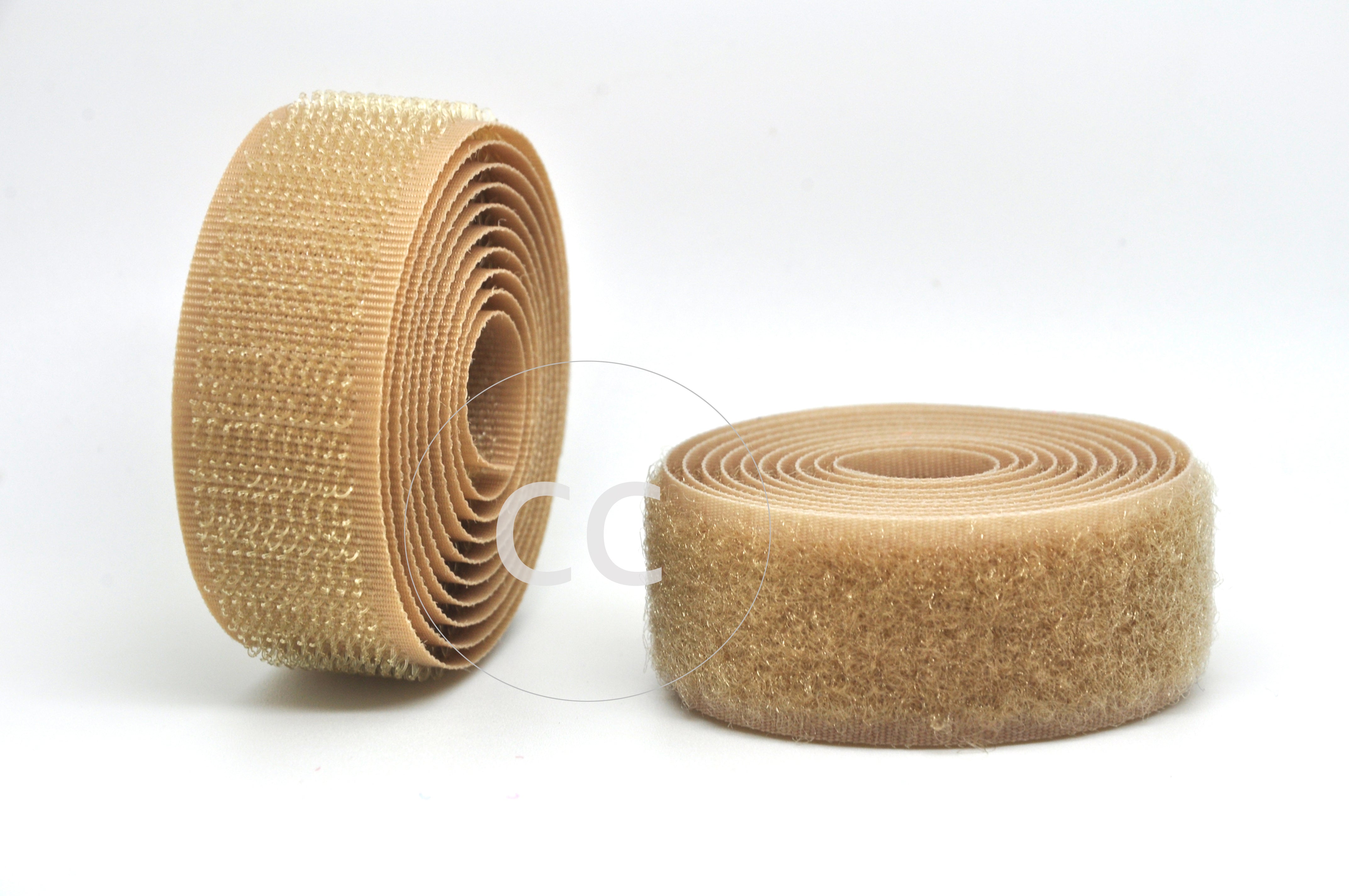 Beige: Sew-on Hook & Loop