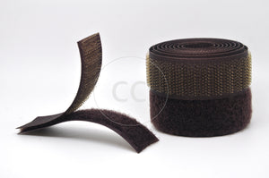 Brown Sew-on Hook & Loop tape Alfatex® Brand supplied by the Velcro Companies