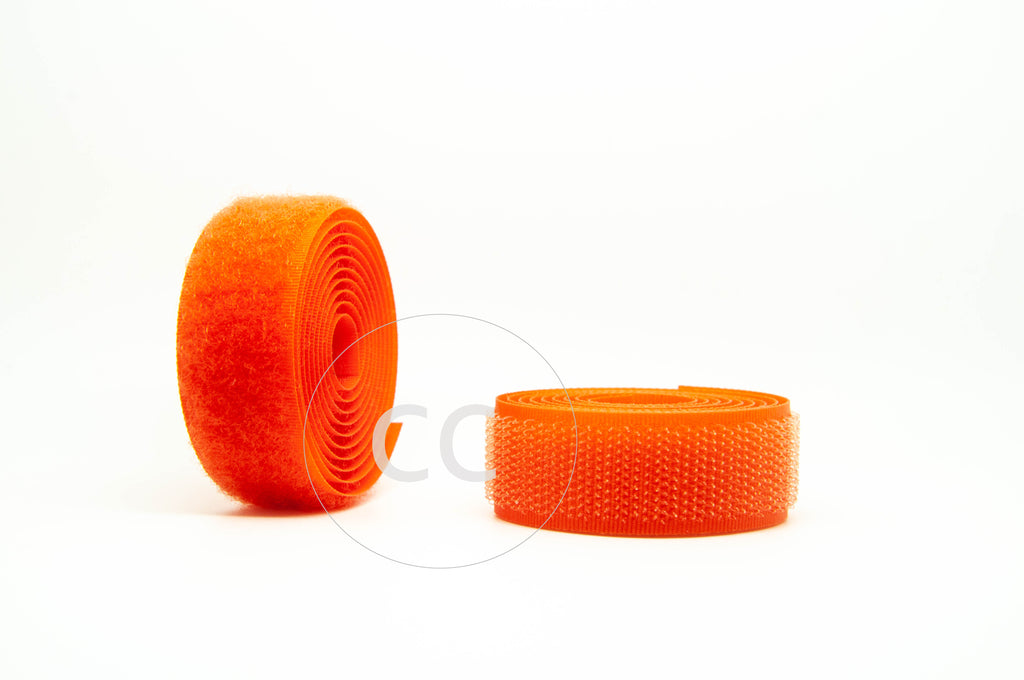 Orange Sew-on Hook & Loop tape Alfatex® Brand supplied by the Velcro Companies