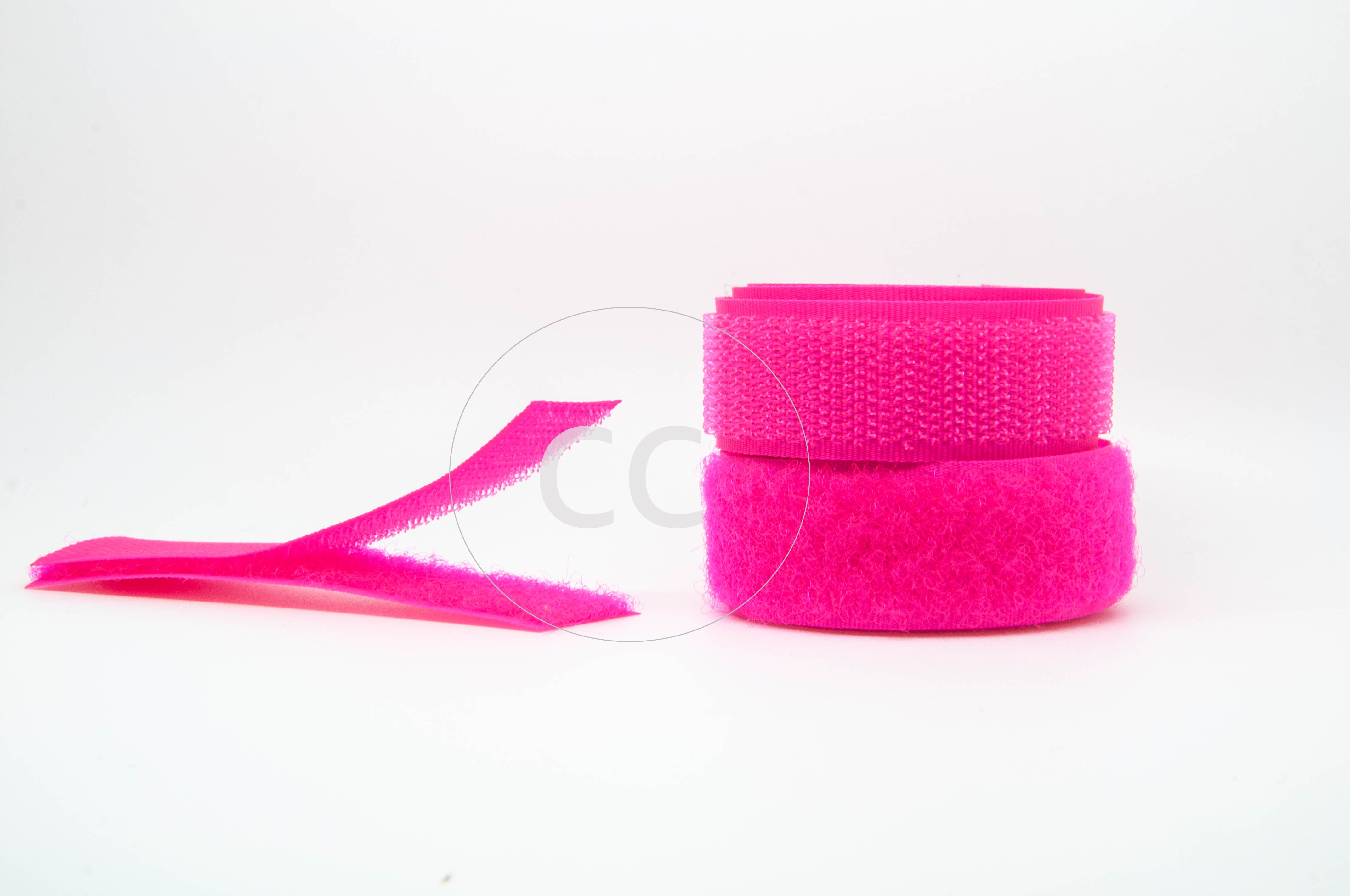 Flo Fushia Sew-on Hook & Loop tape Alfatex® Brand supplied by the Velcro Companies