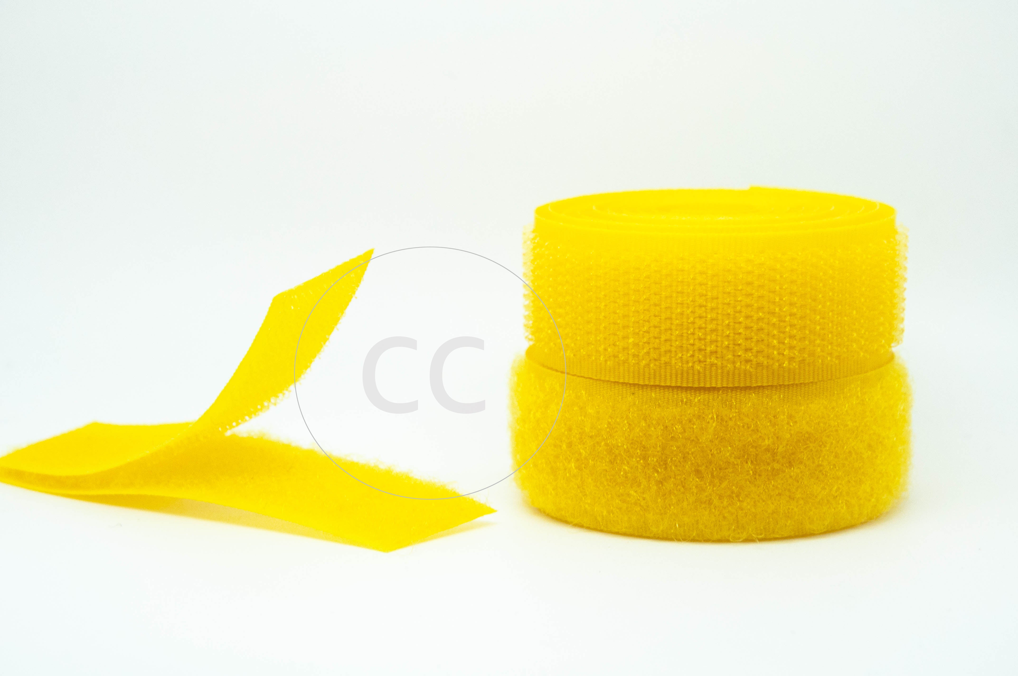Yellow Sew-on Hook & Loop tape Alfatex® Brand supplied by the Velcro Companies